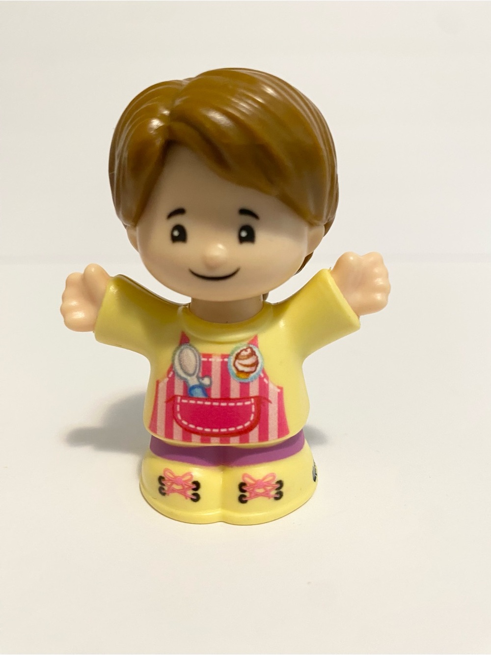 Little People Baker Chef Brunette Hair Figure Fisher Price Toy 4/$20 🛑